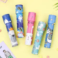 Colorful Wooden Magic Kaleidoscope for Kids, Classic Toys