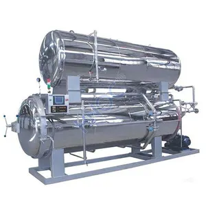 Steam Food Canned Mushroom Retort Equipment Autoclave And Sausage Quality Sterilization Pot High Temperature