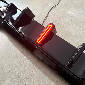 Diffusore Posteriore Stile MP in Plastica Nero Lucido con Luce dal Design Integrato per <span class=keywords><strong>Auto</strong></span> BMW Serie 1 <span class=keywords><strong>F20</strong></span> LCI M Sport 2016-2018 - Product Image 3