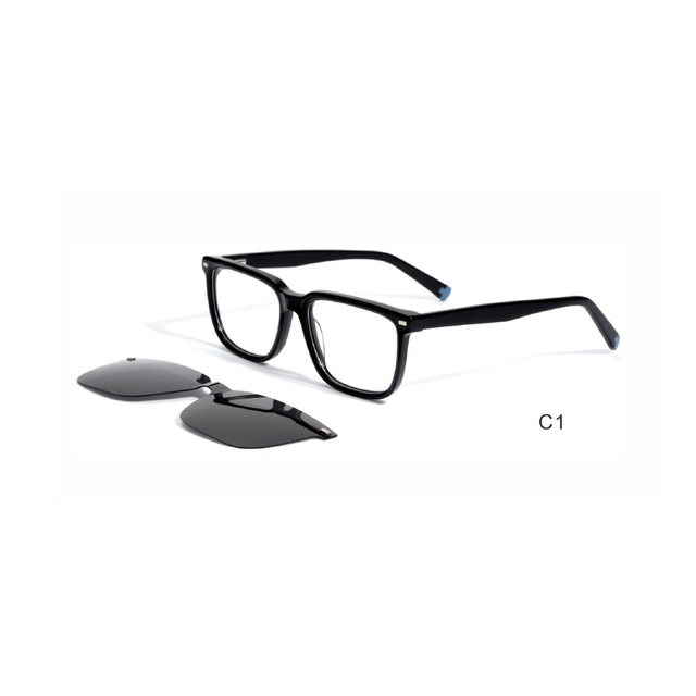 Sunglass Supplier Acetate Tr90 Polarized Uv400 Custom Logo Glasses Frames Man Anti Glare Polarized Glasses Men Square Sunglasses