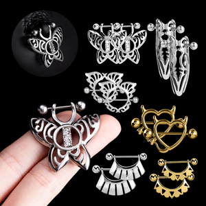 <span class=keywords><strong>Piercing</strong></span> para <span class=keywords><strong>el</strong></span> cuerpo Sexy Zircon Crystal Dangle Nipple <span class=keywords><strong>Piercing</strong></span> con mujer <span class=keywords><strong>Hombre</strong></span> Barra de acero inoxidable Barbell Nipple Rings - Product Image 5