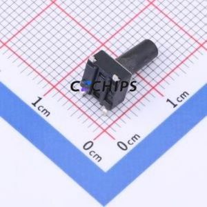 TSD003A11526A Tactile Switch SMD-4P,6x6mm Switch Round Button 2.6N Vertical Mount 6mm - Product Image 2