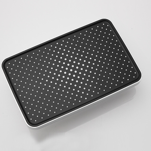 2025 nouveau Kit de pommeau de douche de galvanoplastie chromée à Phase unique 10 pouces pluie ABS plafond supérieur pommeau de douche pour hôtel - Product Image 4