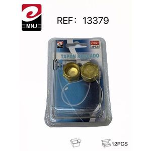 TAPON ROSCADO 21/2 2PCS Pipe Threaded Plug Plumbing Fitting - Product Image 1