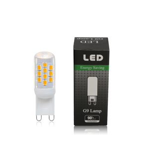 Bombilla LED G9 de 3W con doble pin, carcasa transparente de PC, chips SMD, AC120V, luz LED tipo maíz para iluminación decorativa interior. - Product Image 5