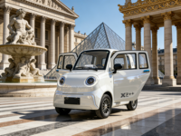 Yunlong Q5 Mini Auto Eléctrico de Baja Velocidad, Vehículo Eléctrico Homologado EEC L6e para Pasajeros Sin Licencia de Conducir
