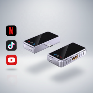 Adaptador de Pantalla Inalámbrico Koogold 1080P, Transmisor y Receptor Tipo-C, Compatible con Miracast, DLNA, AirPlay, para Ver Vídeos - Product Image 1