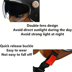 <span class=keywords><strong>หมวก</strong></span><span class=keywords><strong>กัน</strong></span><span class=keywords><strong>น็อค</strong></span>แบบเปิดหน้าทรง<span class=keywords><strong>วิน</strong></span><span class=keywords><strong>เท</strong></span><span class=keywords><strong>จ</strong></span> รุ่นหูแมว 3/4  แบบเรโทร  พร้อมกระ<span class=keywords><strong>จ</strong></span>กสองชั้น ได้มาตรฐาน FMVSS218 และ DOT <span class=keywords><strong>ส</strong></span>ำหรับรถ<span class=keywords><strong>เว</strong></span><span class=keywords><strong>ส</strong></span><span class=keywords><strong>ป้า</strong></span> <span class=keywords><strong>ส</strong></span>กู๊ตเตอร์ และมอเตอร์ไซค์ - Product Image 6