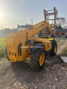 Explorez l'opportunité d'acheter le chariot télescopique JCB 535 d'occasion, un chariot élévateur de 3.5 tonnes fabriqué au Royaume-Uni, au cours de cette Offre Spéciale