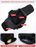 Sac de sport, sac de voyage, sac à dos, sac de yoga, sac de fitness, sac de musculation, sac de sport professionnel unique en nylon imperméable avec logo personnalisé