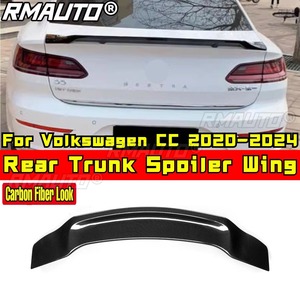 Aileron de coffre arrière, Aileron de toit arrière, Spoiler de coffre arrière, Spoiler arrière de voiture pour Volkswagen CC 2020-2024, Kit carrosserie, Accessoires automobiles - Product Image 1