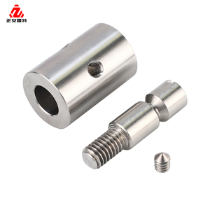 Goupille de centrage filetée à épaule, usinée CNC, en acier inoxydable et laiton, quincaillerie, vente en gros, OEM - Product Image 6