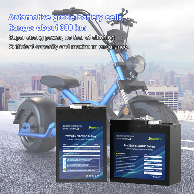 72 Volt Lithium Ion Battery Pack for Electric Bicycles Scooters 48v 60v 72v 25AH 30AH 40AH 50AH 60AH 80AH BMS Lifepo4 High