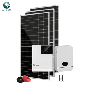 ระบบพลังงานแสงอาทิตย์ครบชุด 10000w ระบบไฮบริด 3KW 5KW 8kw 10KW สำหรับบ้าน - Product Image 1