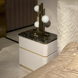 KMJ Set di Mobili per Camera da <span class=keywords><strong>Letto</strong></span> di Lusso Italiano Personalizzato di Alta Qualità, <span class=keywords><strong>Letto</strong></span> Moderno Queen o King Size - Product Image 4