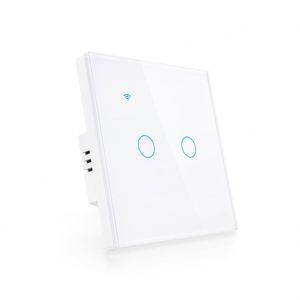 Bán buôn EU tiêu chuẩn cuộc sống thông minh ứng dụng điều khiển 2CH EU tuya wifi nhà thông minh tường cảm ứng chuyển đổi cho tự động hóa nhà hệ thống TY-E2 - Product Image 6