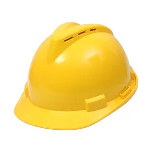 Pabrik Langsung Kekuatan Tinggi PE Multi Tendon Situs Konstruksi Perlindungan Helm Anti-Smashing Anti-Shock Safety helm