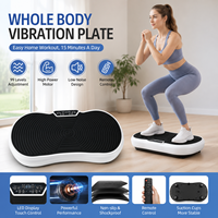 Plateforme vibrante pour usage domestique, machine d'exercice de fitness avec télécommande, 120 niveaux de résistance, entraînement complet du corps, shaker sportif pour la salle de sport