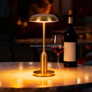 Lampe de table LED sans fil rechargeable SENYA-PRO, simple, de haute qualité, en aluminium de luxe, pour <span class=keywords><strong>restaurant</strong></span> - Product Image 1