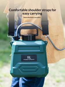 Pulvérisateur électrique 8L haute pression rechargeable pour pesticides, machine de pulvérisation agricole, usage domestique et jardinage, désinfection, pulvérisation d'eau - Product Image 4