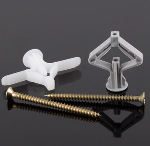 ที่ยึดผนังแบบกลวงสำหรับยิป<span class=keywords><strong>ซั่</strong></span><span class=keywords><strong>ม</strong></span><span class=keywords><strong>ป</strong></span>ลั๊กผีเสื้อพลาสติกผลิตจากจีน - Product Image 3