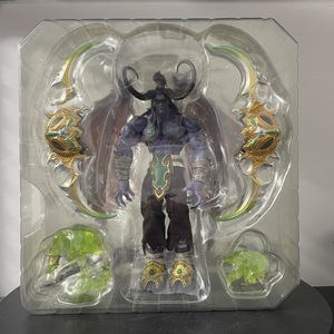 Figurine articulée lumineuse en PVC Illidan le Démon de World of Warcraft, vente en gros d'usine, figurine de <span class=keywords><strong>jeu</strong></span> d'anime 2D - Product Image 5