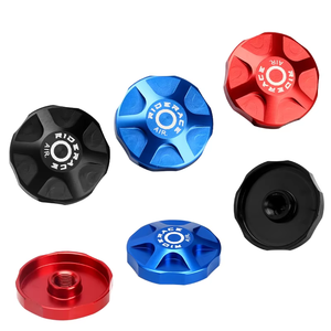 RIDERACE, piezas de tapa de horquilla de suspensión de bicicleta, cubierta de hombro, Protector de horquilla de Gas de aire de bicicleta de aleación de aluminio para Magura FOX DT <span class=keywords><strong>ROCK</strong></span> <span class=keywords><strong>SHOX</strong></span> - Product Image 1