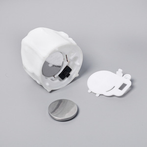 Vela de candelita electrónica <span class=keywords><strong>LED</strong></span> con control remoto, temporizador en forma de lágrima intermitente blanco cálido para fiesta de Halloween, ambiente de plástico - Product Image 4
