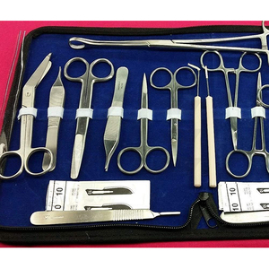 Kit d'instruments chirurgicaux en acier 2026 pour anatomie et biologie - CISEAUX, PINÇETTES, HÉMOSTAT, PORTE-AIGUILLES, LAMES - Product Image 2