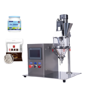 Riempitrici ad alta precisione 0.1g 0.5g 1g 5g 50g di fiala di proteine secche spezie <span class=keywords><strong>latte</strong></span> <span class=keywords><strong>in</strong></span> <span class=keywords><strong>polvere</strong></span> <span class=keywords><strong>macchina</strong></span> di riempimento a coclea - Product Image 2