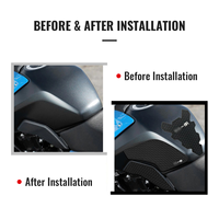 Autocollants de protection antidérapants en caoutchouc imperméables pour réservoir de carburant de moto, pour GSX-8R 2023 à 2025