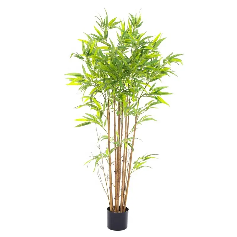 140cm Home dekorative glückliche künstliche Bambus baum pflanze 7086