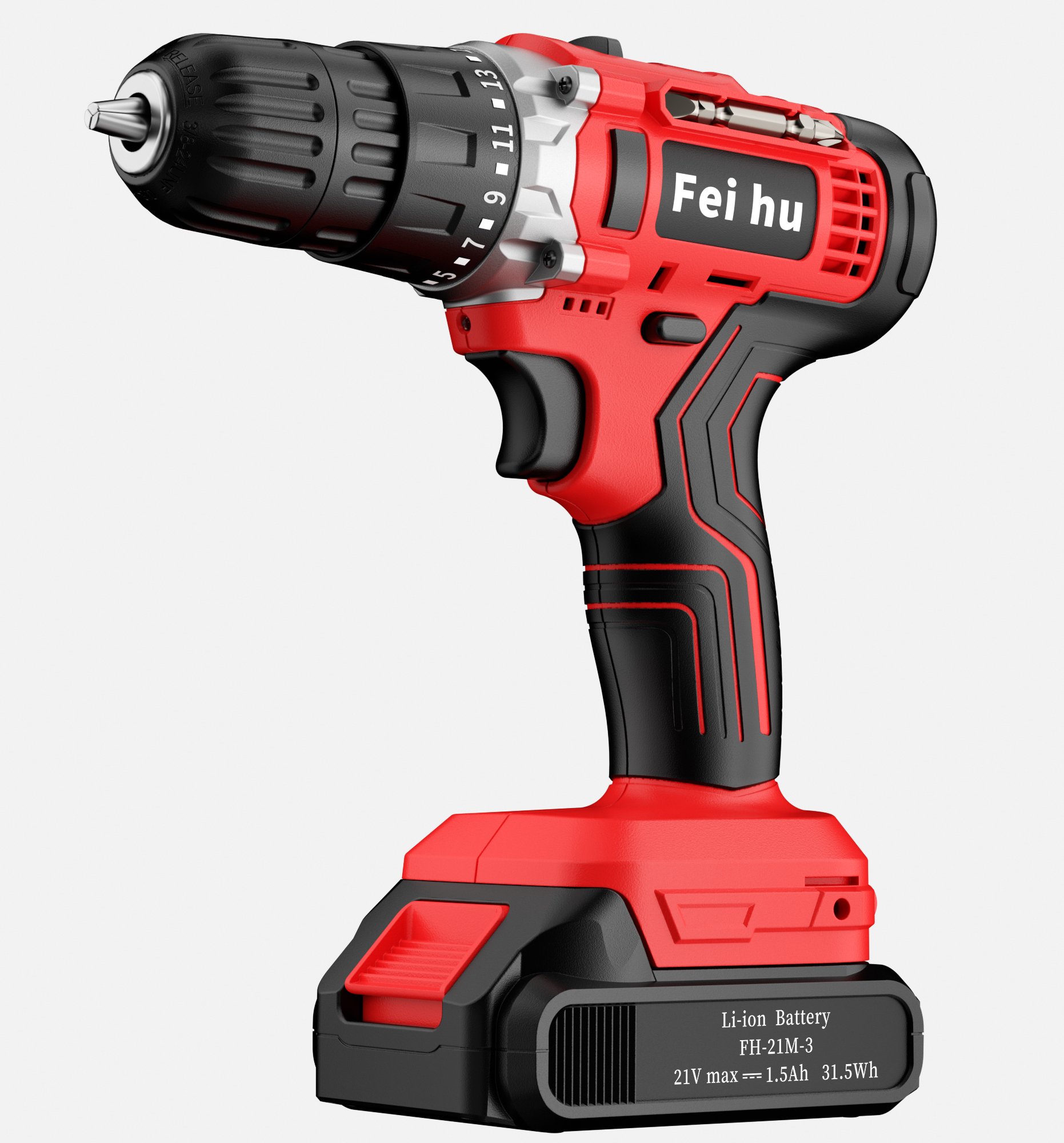 Feihu Wholesale 12V Cordless Drill Tool Set Dc Cordless Impact Drill Electric Cordless Power Battery Charger Drill Machine · image 2