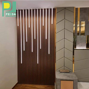 Panneau de mur intérieur composite WPC à installation facile fabriqué en Chine - Product Image 1