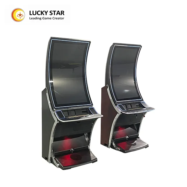 Factory Direct Sale Best Quality 43" Curved PCAP Touch Screen Skill Game Metal Cabinet Luxury Game