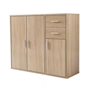 <span class=keywords><strong>Credenza</strong></span> Moderna per Sala da Pranzo, Mobile Laterale Bianco per <span class=keywords><strong>Cucina</strong></span>, Madia <span class=keywords><strong>Credenza</strong></span> Moderna - Product Image 6
