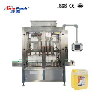 เครื่องบรรจุของเหลวอัตโนมัติความแม่นยำสูงสำหรับน้ำมันหล่อลื่น น้ำมันพืช น้ำยาซักผ้า สีเหลว - Product Image 1