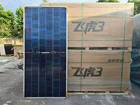 Módulos Fotovoltaicos Bifaciales de Alta Eficiencia Jinko JKM650-670N-66QL6-BDV 630W 635W 645W 650W 660W Paneles Solares de Media Celda con Doble Vidrio