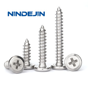 Suministro Directo de Fábrica: Tornillos Autorroscantes de Acero Inoxidable de Cabeza Plana Métricos M4, M5, M6 para Muebles de Madera y Accesorios de Tuerca para Camas - Product Image 6