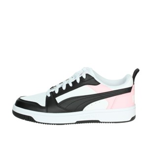 Sneakers da uomo alla moda corte 393833 scarpe da passeggio traspiranti a bassa altezza in bianco/nero/rosa con fodera in rete - Product Image 1