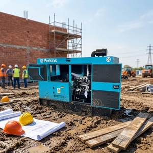 เครื่องกำเนิดไฟฟ้าแบบเงียบ 25kVA โครงเปิด-แบบพกพา สตาร์ทอัตโนมัติ สตาร์ทระยะไกล 12V DC 50/60Hz พร้อม - Product Image 4