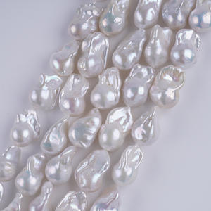 Nuevas Perlas Barrocas Naturales de Agua Dulce de 13-15 mm, Cuentas Sueltas Irregulares para Hacer Collares o Pulseras, Joyería Versátil - Product Image 2