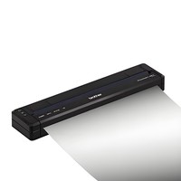 Brother Printer Resi termal langsung A4 portabel, PJ722 8 Ppm resolusi 300x300 baterai Mini USB isi ulang garansi 1 tahun