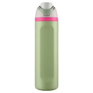 Bouteille d'eau isotherme en acier inoxydable de 28 oz, écologique, pour le sport et les voyages en extérieur, avec impression sérigraphiée, paille et poignée - Product Image 5