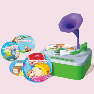 ของเล่นเสริมพัฒนาการเด็กเล็ก เครื่องเล่นแผ่นเ<span class=keywords><strong>สี</strong></span>ยงอัดเ<span class=keywords><strong>สี</strong></span>ยง นิทาน เครื่องเล่นเพลงเด็ก <span class=keywords><strong>กล่อง</strong></span>ดนตรีเด็ก แบตเตอรี่ 300 มิลลิแอมป์ พร้อมการ์ดพีวีซี 24 ใบ - Product Image 6