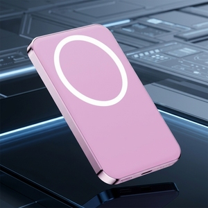 Power <span class=keywords><strong>Bank</strong></span> Magnetico Ultra-sottile in Alluminio da 5000mAh Certificato CE/UN38.3/MSDS per Telefono, Orologio e Auricolari - Product Image 5