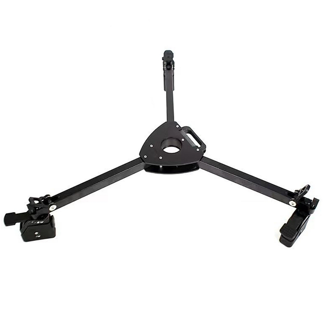 Camera Accessories Foldable Tripod Land Professional Heavy Duty Tripod Dolly Wheel Base With Rubber