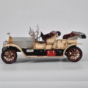 1909 Silver Ghost 1:12-Maßstab Handgefertigtes Metallmodell Klassisches Oldtimer-Auto Antike Heimdekoration Kunst Sammlerstück Geschenk - Product Image 3