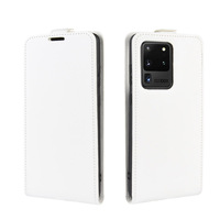 Coque de téléphone portable en cuir, étui à rabat Vertical, pour Samsung galaxy S20 ultra S10 Plus