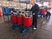 Transformateur sec 630 kVA à isolation résineuse et enroulement en cuivre pour usage intérieur